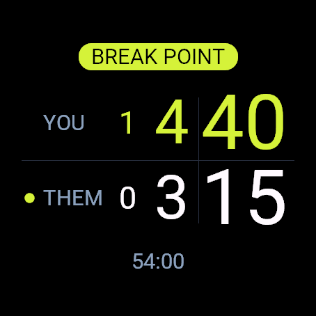 Netcord: Tennis Tracker · Screenshot 1