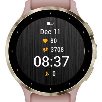 Black Brushed Minimal · Screenshot 2