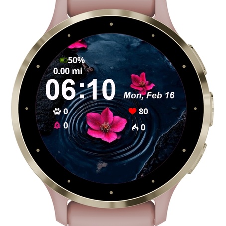 Pink Flowers Floating Water · Screenshot 1