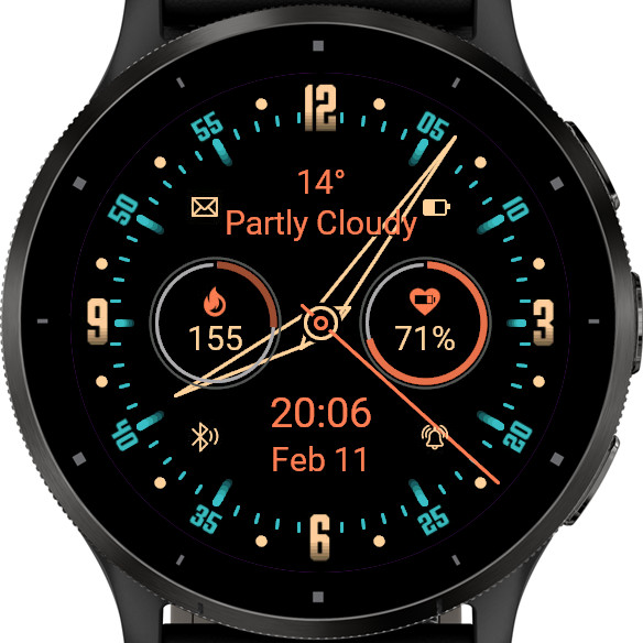 Apex Watch Face · Screenshot 1