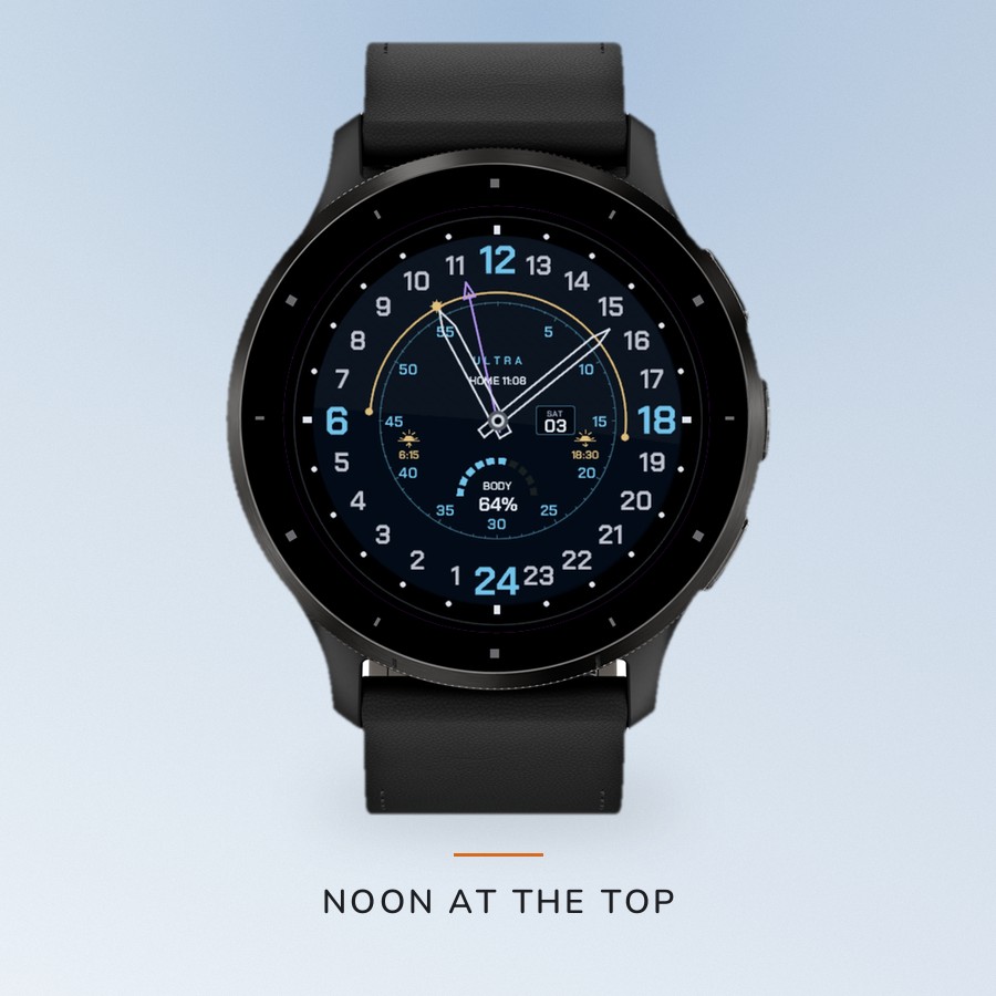 24-hour clock Ultra · Screenshot 2
