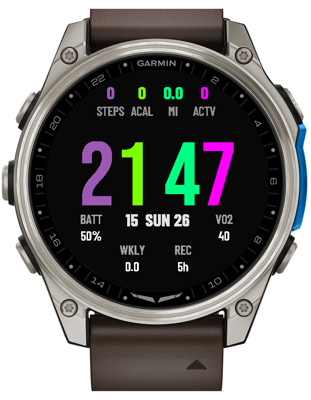 Goals Time — Activity Progress Watch Face 5
