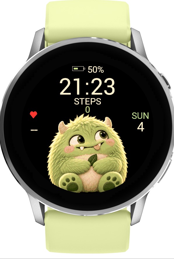 Monster Buddy – Halloween Animated Watch Face · Screenshot 2