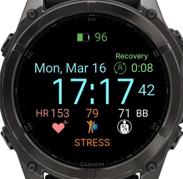 ME/CFS data Watch Face · Screenshot 0