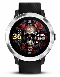 Skull with Roses · Screenshot 4
