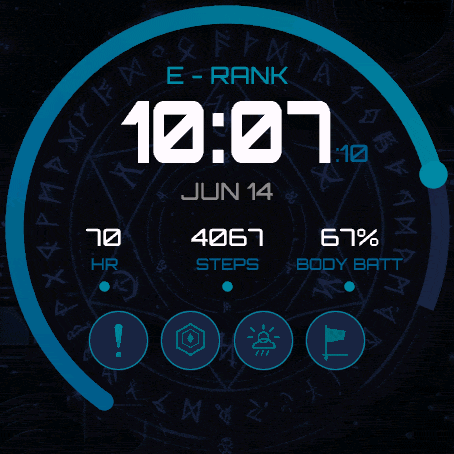 Solo Leveling Watch Face · Screenshot 3