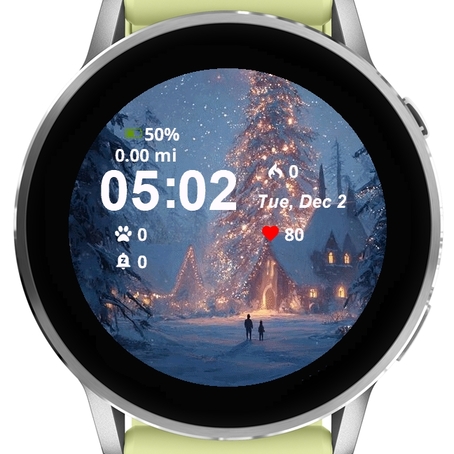 Christmas Tree Middle Snowy · Screenshot 0