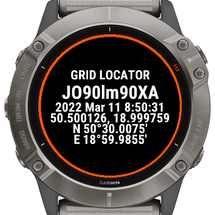 Grid Locator for HAMs · Screenshot 1