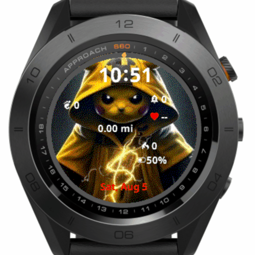 Bad Boy Garmin watch face