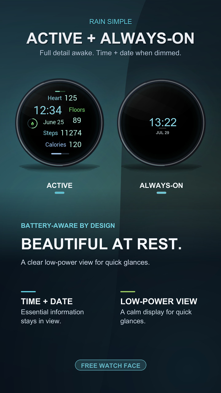 Rain Simple · Screenshot 4