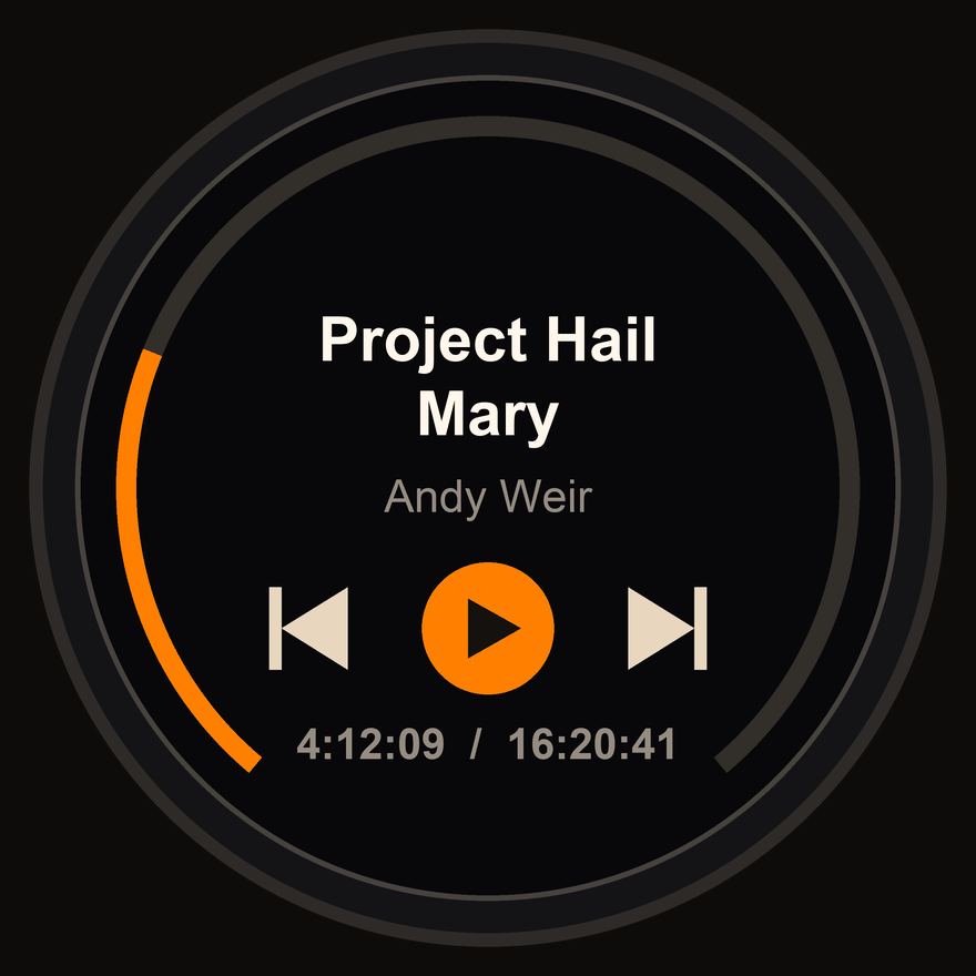 WatchShelf - Audiobookshelf on your watch · Screenshot 3