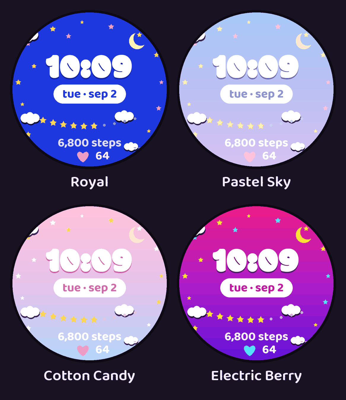 Cloud Nine Watch Face · Screenshot 0