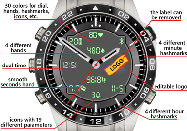 Digital Collection (4 Different Watchfaces) · Tangkapan skrin 2