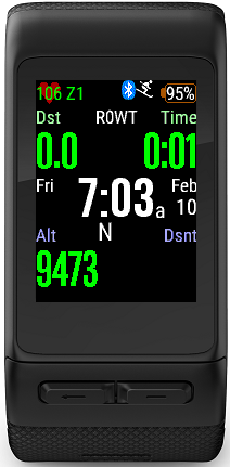 Multi-sport activity app - DSWatch · Screenshot 3