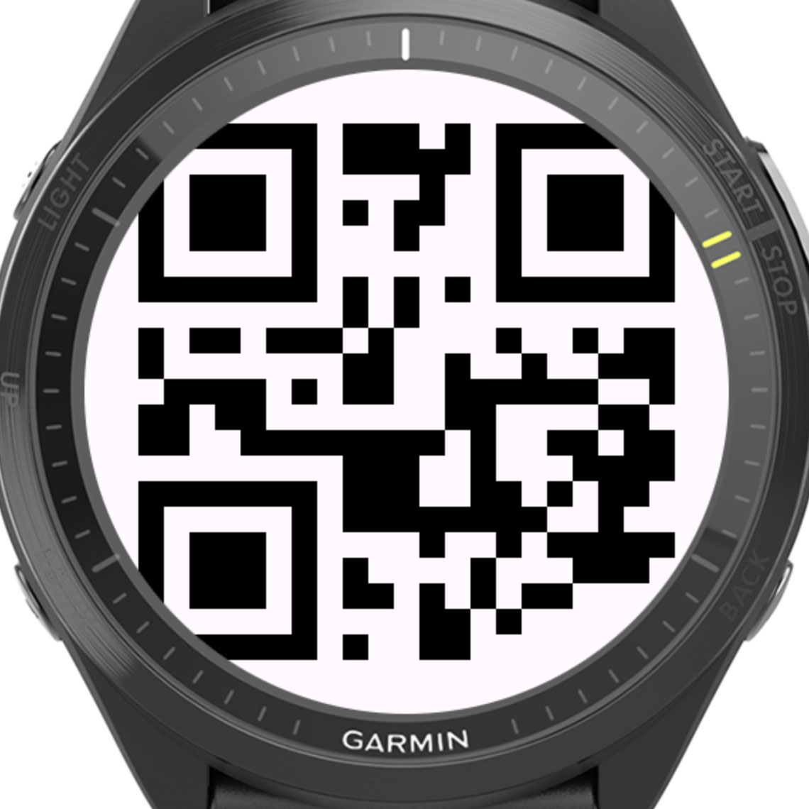 parkrun QR - Data Field · Screenshot 1