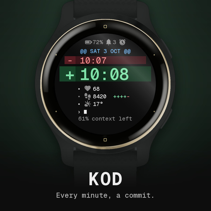 Kod – The Minute as a Diff · Screenshot 0