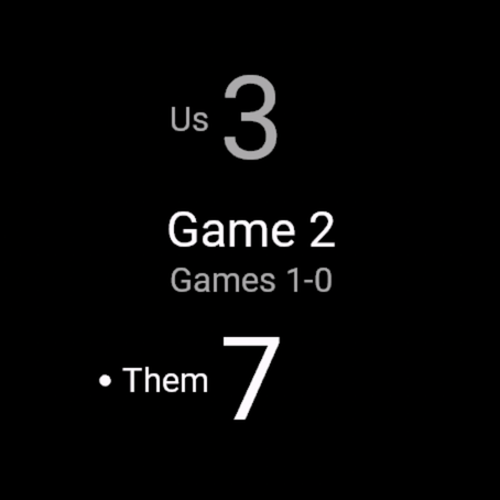 Squash Score - Match Scorekeeper · Screenshot 0