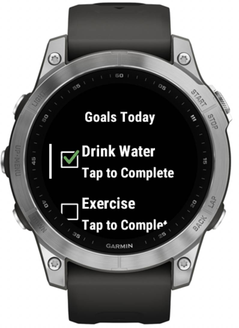 Today's Goals · Screenshot 3