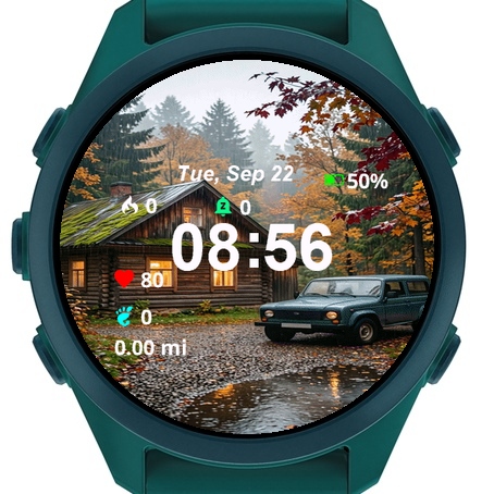 View Car Parked Front Cabin · Screenshot 2