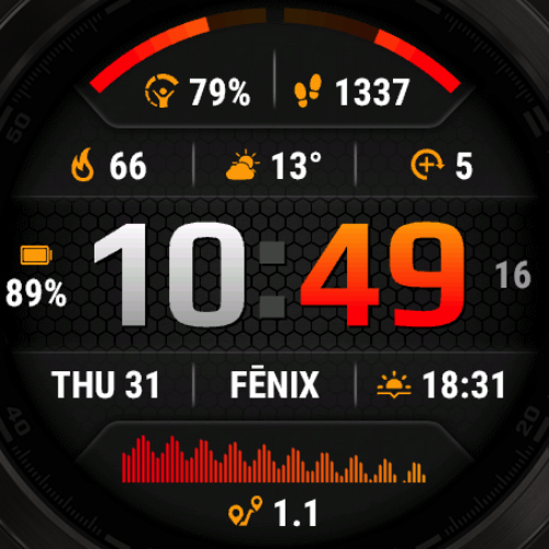 Fenix 8 - Data Dash GB - PRO 2