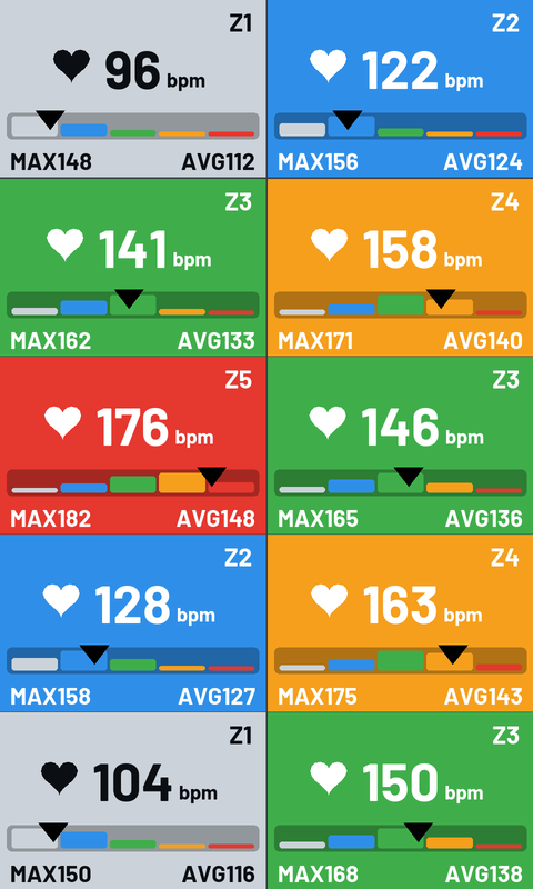 ZoneFields HR – Heart Rate Zones · Screenshot 0