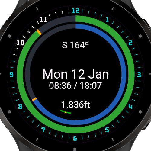 Custom Circular Watch · Screenshot 3