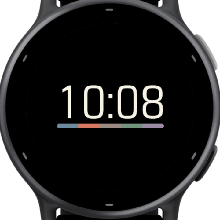 DEVER Engraver - Geometric AMOLED Watch Face · Screenshot 3