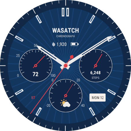 Wasatch GT Chronograph · Screenshot 0