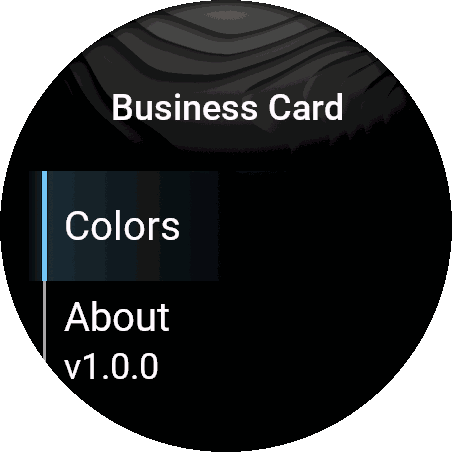 Business Card · Screenshot 2
