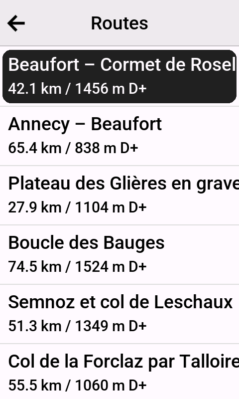 Pédalons · Screenshot 3