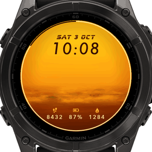 Blade Runner 2049 Orange Desert Live Watch Face · Screenshot 0
