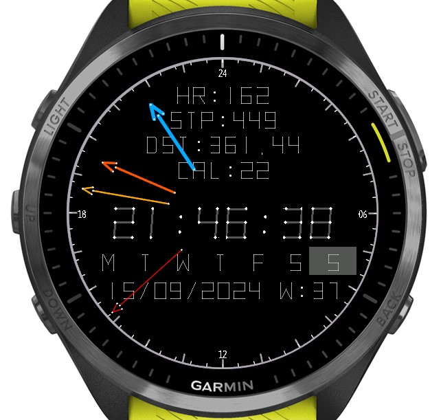 Drake Vectors Watch Face · Screenshot 0