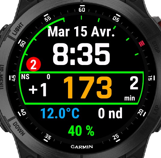 Blood Glucose watchface · Screenshot 1
