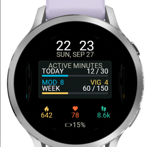 Active Minutes Chronometer · Screenshot 1