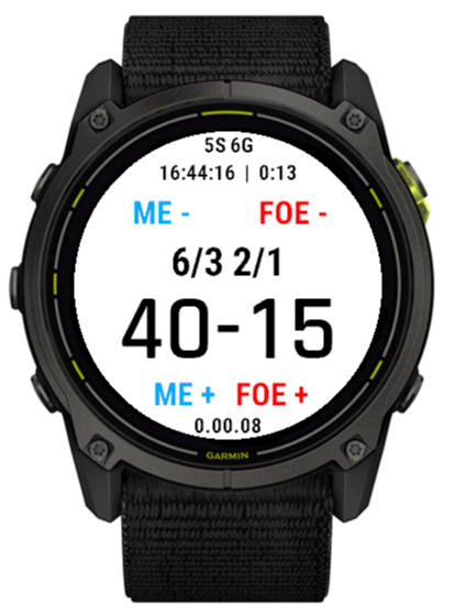 Tennis Score - Mercan · Screenshot 0