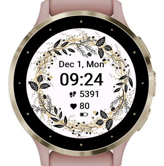 Golden Botanical Wreath · Screenshot 2