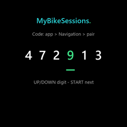 MyBikeSessions Bike Navigation · Screenshot 3