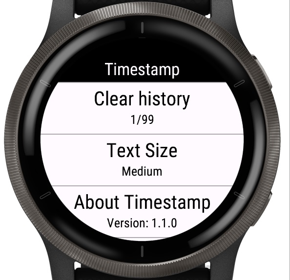 Timestamp · Screenshot 1