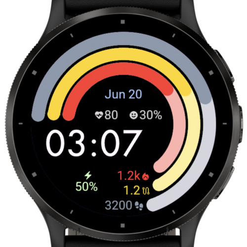 Goals Rings Pro watch face screenshot 4