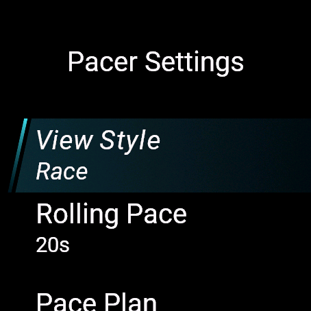 Pacer paceband · Screenshot 0