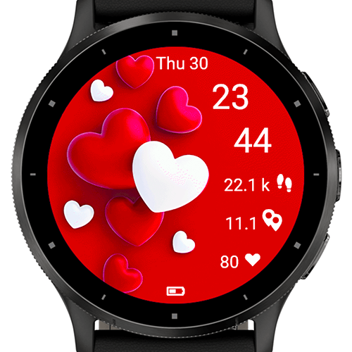 Valentine Hearts Glow G · Screenshot 1