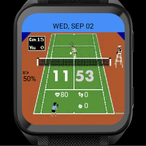 Retro Tennis Animated · Screenshot 1
