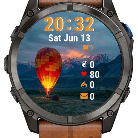 Hot Air Balloon Sky Mountains · Screenshot 1