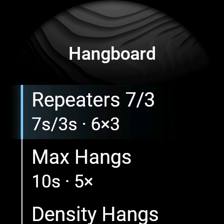 Hangboard - Climbing training · Screenshot 0