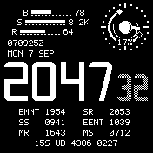 ZULU — Tactical Military Watch Face · Screenshot 0