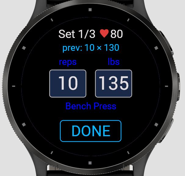 Kilo Gym Logger - Companion App · Screenshot 0