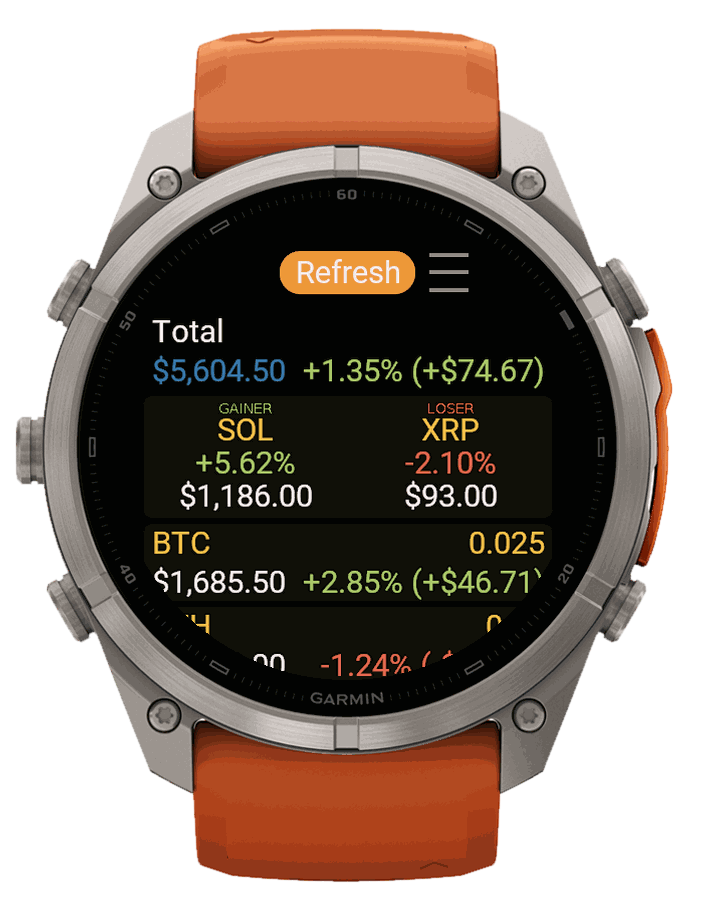Crypto Portfolio · Screenshot 0