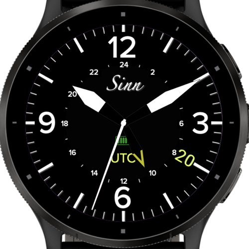 Sinn 856 UTC watchface (AOD, Lume) · Screenshot 0