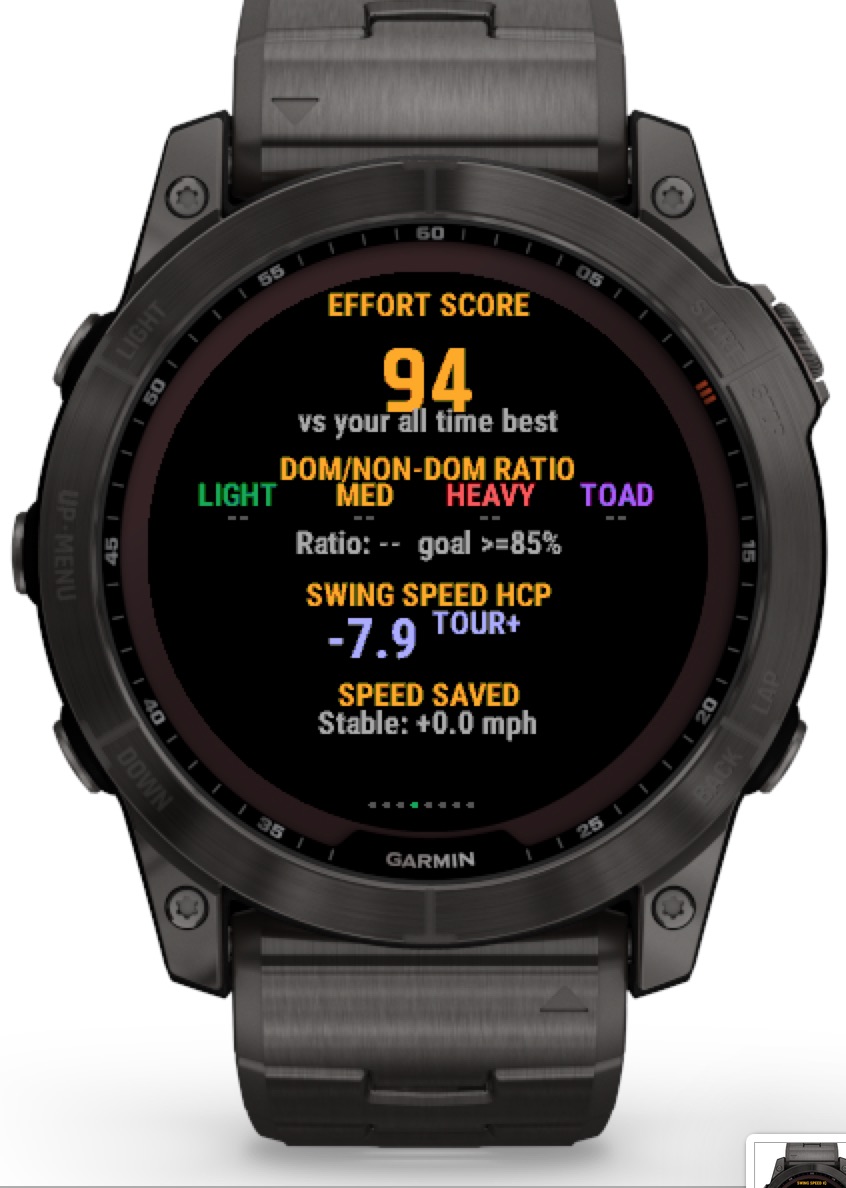 Speedy SG — Swing Speed Training Golf · Screenshot 4