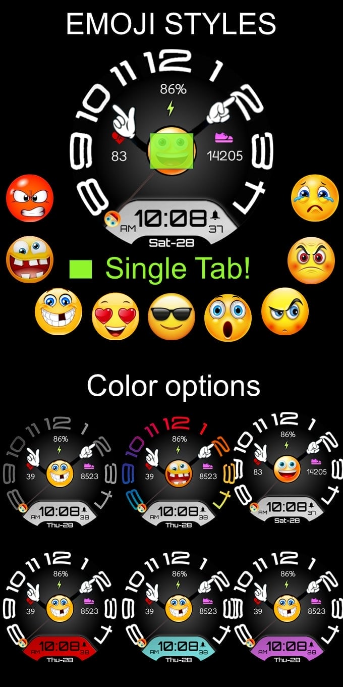 Emoji Clock · Screenshot 0